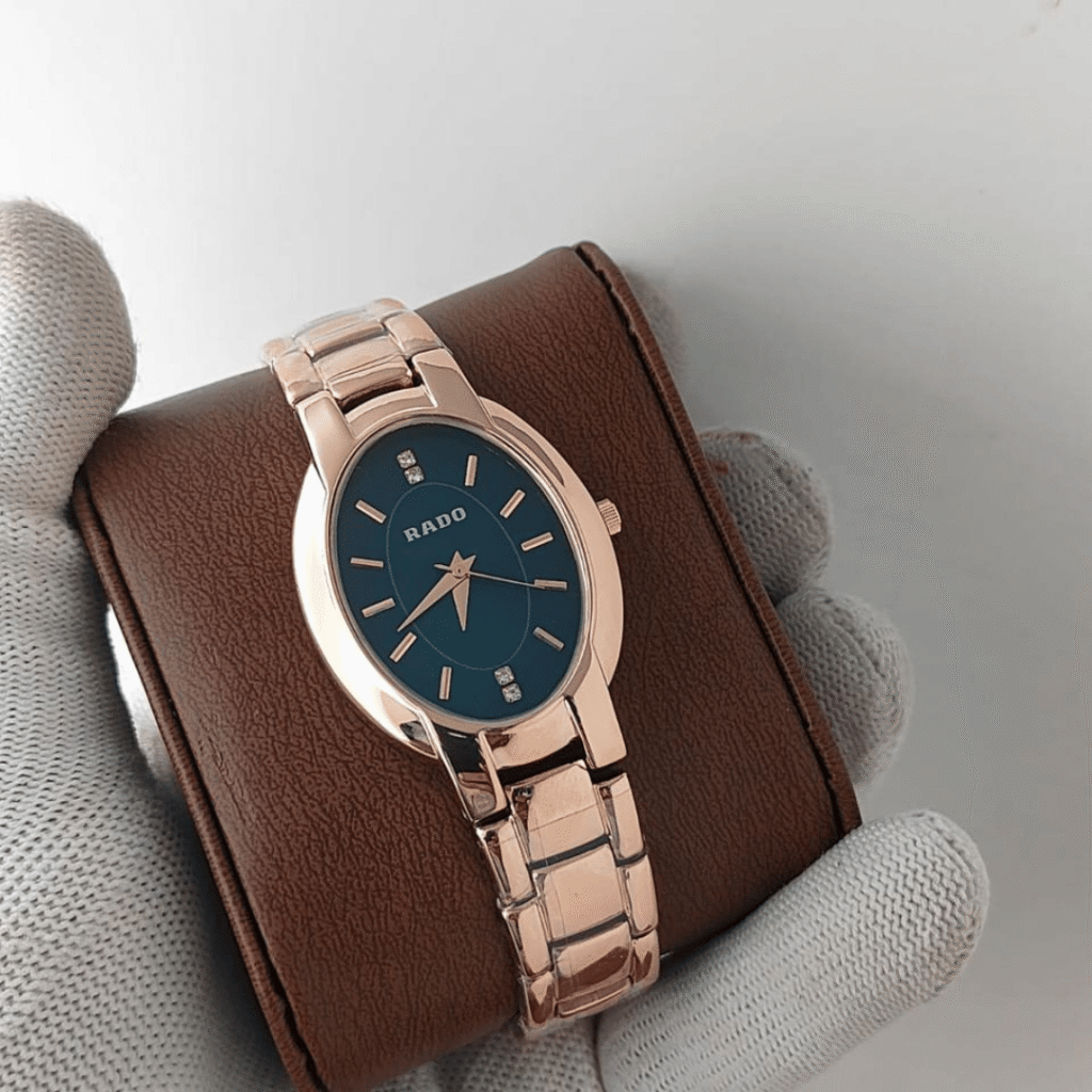 Rado female gold chain