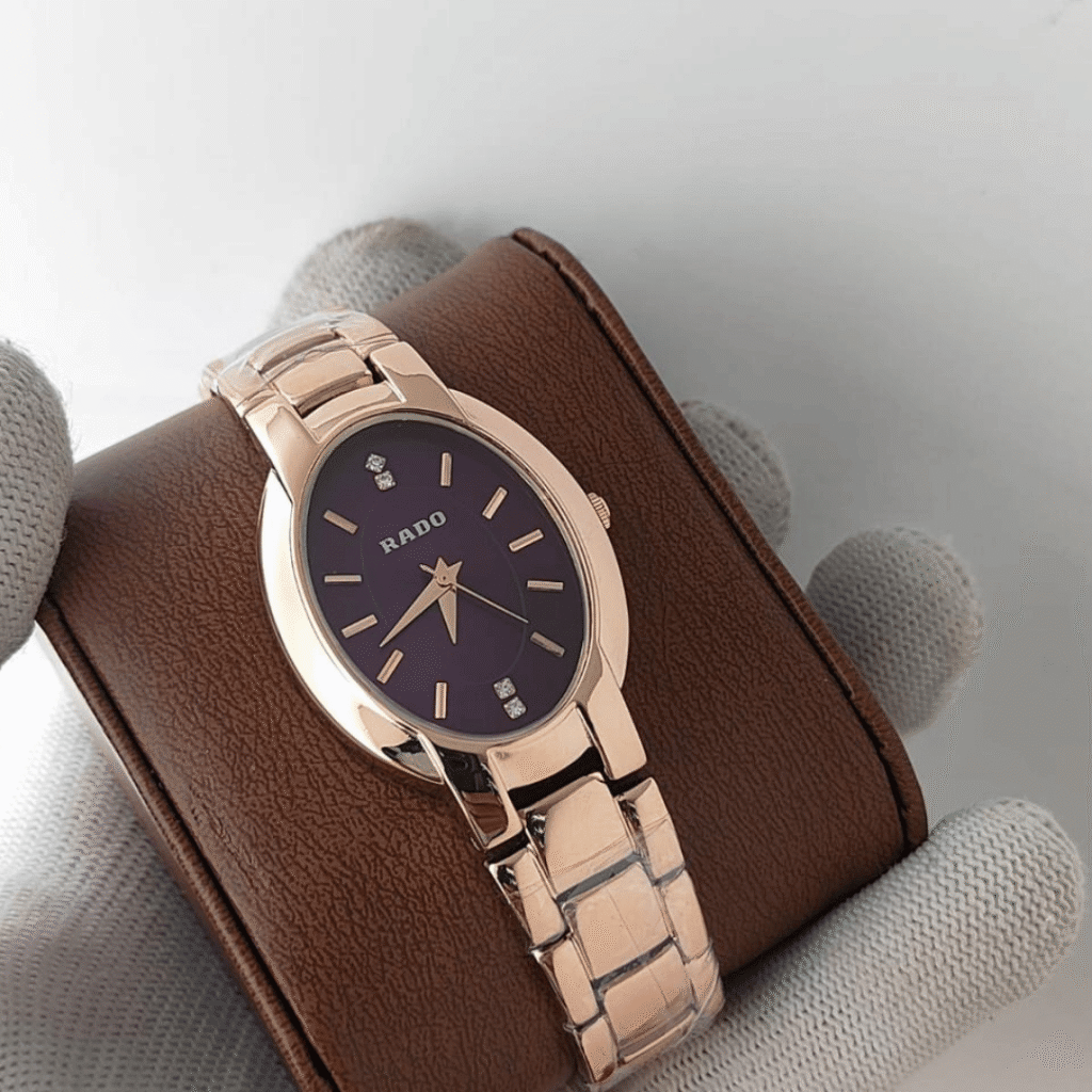 Rado female gold chain