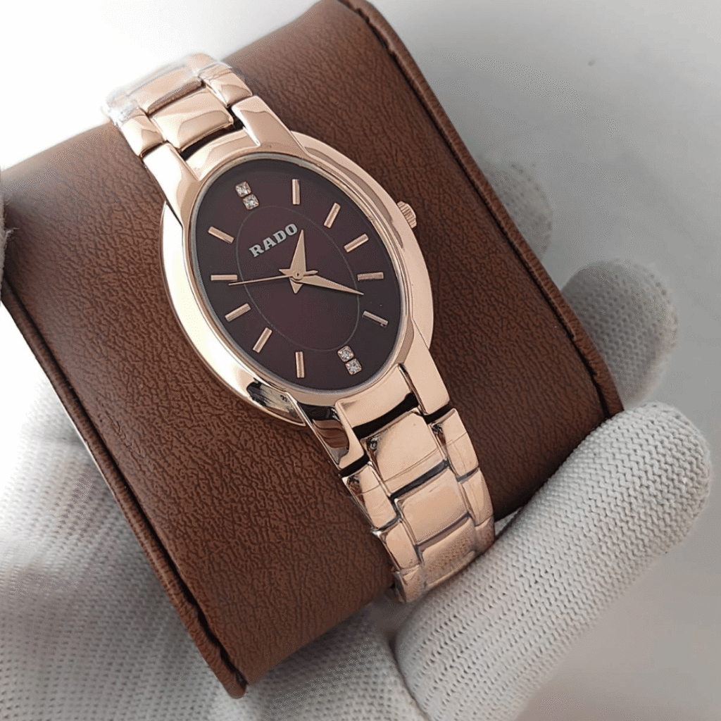 Rado female gold chain