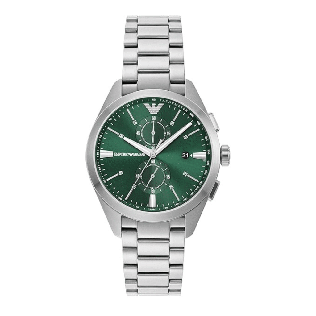Emporio Armani Analog Green Dial Men's Watch-