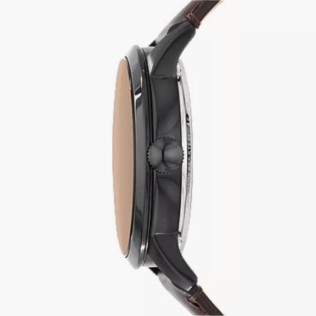 Fossil Townsman Automatic Dark Brown Leather Watch