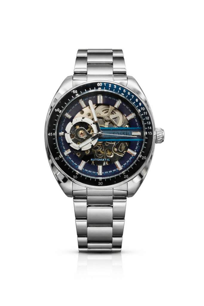 Men s meatal chine watch